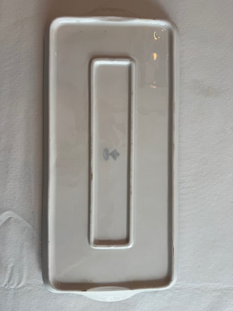 Cibulak onion decorated Porcelain sandwich tray