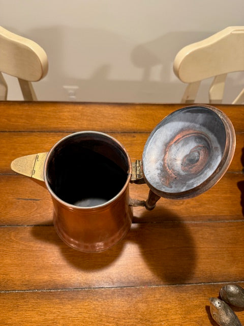 Rochester Copper Tea/ Coffee Pot