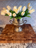 Leonard champagne bucket with patina.