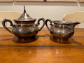 Antique Van Bergh Cream & Sugar set