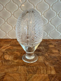 Avon Crystal Large Egg with stand.