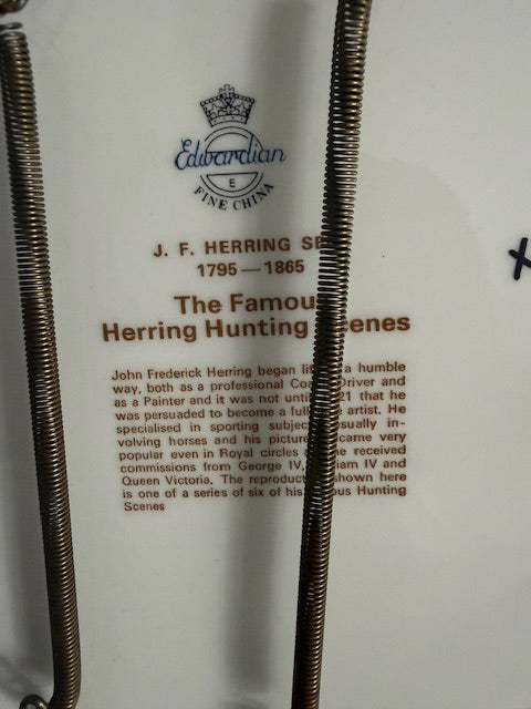 キッチン・食器 バラッツ☆Herring's Hunt☆プレート③【英国ビンテージ】