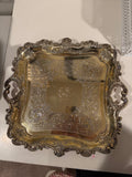 Vintage Mappin and Webb "Princess Plate" silver-plated tray.
