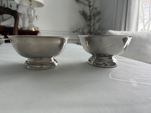 Set of two Paul Revere Bowls