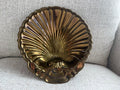 Solid Brass Seider Shell Trinket Dish
