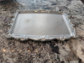 Silver Plated Ornate Tray with Handles