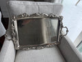 Silver Plated Ornate Tray with Handles